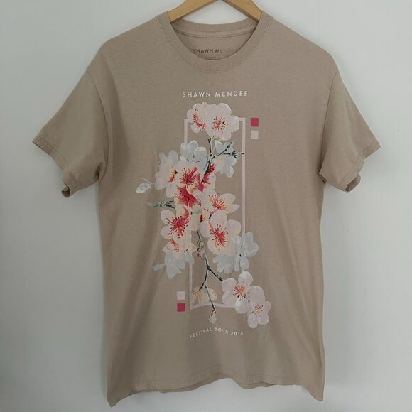 Shawn Mendes Festival Tour 2018 Tee - Official Merch - Picture 2 of 8